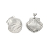 Brass Earring for Women EJEW-M259-02A-P-2