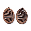 Walnut Wood Laser Cut Pendants WOOD-Q051-01H-1