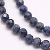 Natural Sapphire Beads Strands G-F509-18-3mm-3