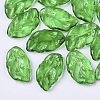 Transparent Spray Painted Glass Pendants GLAA-T013-02-C05-1