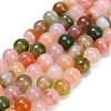 Natural Agate Beads Strands G-F814-A02-8mm-2