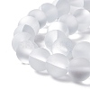 Synthetic Moonstone Beads Strands G-E573-01C-16-4