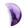 Natural Amethyst Moon Figurines for Home Office Desktop Decoration PW-WG70396-14-1