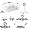 Iron Kilt Pins Brooch Findings DIY-FS0009-47-4