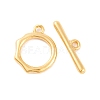 Brass Toggle Clasps KK-U024-02G-1