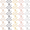 30 Sets 5 Colors Alloy Swivel Clasps FIND-SC0017-69-1