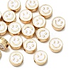 20Pcs Alloy Enamel Beads FIND-YW0009-18G-1