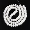 Luminous Handmade Silver Foil Glass Beads Strands FOIL-N029-02B-01-3