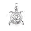 Tibetan Style Alloy Big Pendants TIBE-N010-52AS-2