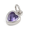 Brass with Cubic Zirconia Pendants KK-A269-67P-3