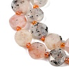 Natural Sunstone Beads Strands G-C116-A69-01-3