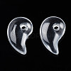 Transparent Glass Pendants GLAA-S066-003C-2
