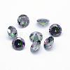 Cubic Zirconia Pointed Back Cabochons ZIRC-M002-10mm-010-1