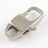 Tarnish Resistant Polished 316 Surgical Stainless Steel Lobster Claw Clasps STAS-R072-33-2