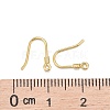 Real 18K Gold Plated 925 Sterling Silver Earring Hooks STER-K015-H281-G-3