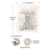 500Pcs Electroplat Opaque Glass Beads EGLA-YW0001-39D-4