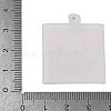 Printed Acrylic Pendants SACR-B008-04C-3