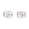 Rack Plating Brass Friction Ear Nuts KK-F829-07P-1