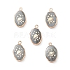 Natural Labradorite Pendants G-K333-01L-1