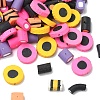 Mixed Shapes Handmade Polymer Clay Beads LS-CLAY-R060-113-1