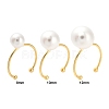 Brass Open Cuff Ring Settings KK-G518-04G-03-4