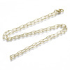 Brass Paperclip Chains X-MAK-S072-10A-MG-3