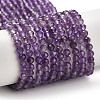 Natural Amethyst Beads Strands X-G-K373-B03-03-2