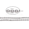 304 Stainless Steel Rolo Chains STAS-O076-09-2