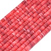 Natural White Jade Beads Strands G-P575-B14-6x1mm-04-2