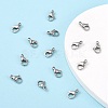 Tarnish Resistant Polished 304 Stainless Steel Lobster Claw Clasps X-STAS-R072-39A-4