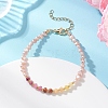 Natural Malaysia Jade & Pearl Beaded Bracelets for Women BJEW-JB13074-1