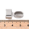 Non-Tarnish 304 Stainless Steel Slide Charms X-STAS-S133-01P-01-3