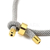 Braided Nylon Cord Bracelet Making MAK-A017-D03-37G-2