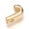Brass Charms LS-ZIRC-I037-01J-G-2