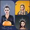 Alloy Virgin Halo Hair Bands OHAR-WH20011-08G-5