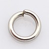 Tarnish Resistant 304 Stainless Steel Open Jump Rings STAS-E067-08-5mm-1