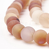 Dyed Natural Carnelian Beads Strands X-G-T106-045-2