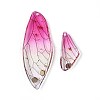 Epoxy Resin Butterfly Wing Pendants RESI-T057-89C-2