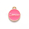 Alloy Enamel Pendants X-ENAM-S124-01A-03D-3
