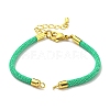 Nylon Cords Bracelet Makings Fit for Connector Charms AJEW-P116-02G-01-1