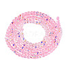 Transparent Glass Beads Strands EGLA-N028-01A-A11-3