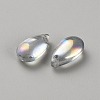 Glass Charms GLAA-WH0033-91A-2