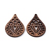 Walnut Wood Laser Cut Pendants WOOD-Q051-03A-1