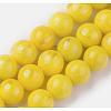 Natural Mashan Jade Beads Strands G-F670-A10-8mm-1