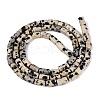 Natural Dalmatian Jasper Beads Strands GG-N002-01A-07-3