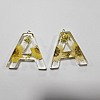 Transparent Epoxy Resin Pendants CRES-YW0002-12A-1