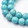 Synthetic Turquoise Bead Strands G-G945-05-12mm-3
