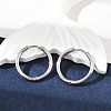 Tarnish Resistant 304 Stainless Steel Hoop Earrings EJEW-P177-P-09-1