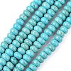 Synthetic Turquoise Beads Strands TURQ-G109-8x5mm-06-1
