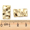 Rack Plating Eco-friendly Brass Pendants KK-M257-04G-3